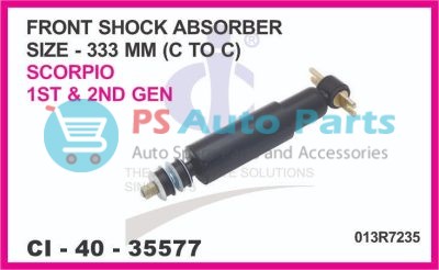 SHOCK ABSORBER MAHINDRA SCORPIO FRONT 1ST&2ND GENERATION 333 MM(C TO C)
