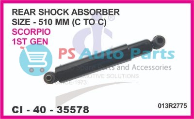 REAR SHOCK ABSORBER SCORPIO 1ST GEN & 2nd GEN 510 MM (C TO C)