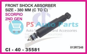FRONT SHOCK ABSORBER MAHINDRA SCORPIO 2ND GEN 380 MM(C TO C)