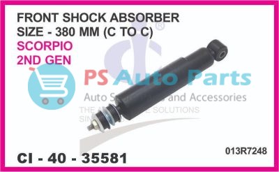 FRONT SHOCK ABSORBER MAHINDRA SCORPIO 2ND GEN 380 MM(C TO C)