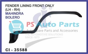 FENDER LINING FRONT ONLY (LH-RH) MAHINDRA BOLERO