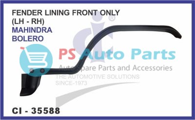 FENDER LINING FRONT ONLY (LH-RH) MAHINDRA BOLERO
