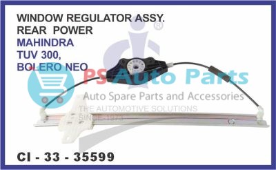 WINDOW REGULATOR REAR POWER MAHINDRA TUV 300 / BOLERO NEO