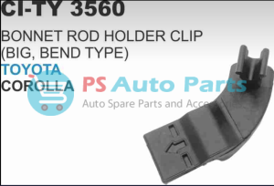 3560.png BONET ROD HOLDER CLIP (BIG BEND TYPE) TOYOTA COROLLA