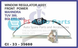 WINDOW REGULATOR FRONT POWER MAHINDRA TUV 300 / BOLERO NEO