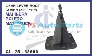 GEAR LEVER BOOT COVER (ZIP TYPE) MAHINDRA BOLERO MAXI TRUCK