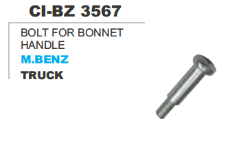BOLT FOR BONNET HANDLE M.BENZ TRUCK