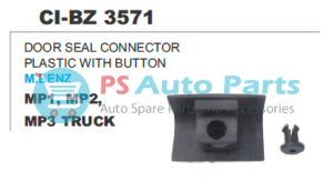 3571.png "DOOR SEAL CONECTOR PLASTIC WITH BUTTON M.BENZ M1,M2,M3,TRUCK"