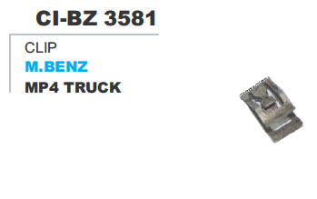 CLIP M.BENZ MP4 TRUCK