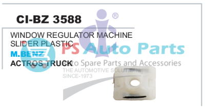 WINDOW REGULATOR MACHINE SLIDER PLASTIC MBENZ ACTROS TRUCK