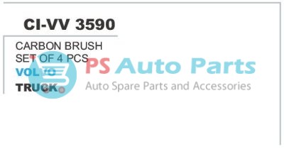 CARBON BRUSH SET OF 4 PCS VOLVO TRUCK
