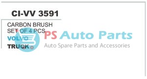 CARBON BRUSH SET OF 4 PCS VOLVO TRUCK