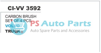 CARBON BRUSH SET OF 4 PCS VOLVO TRUCK