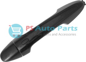 OUTSIDE DOOR HANDLE FRONT LH WITHOUT KEYHOLE SENSOR TYPE BLACK TOYOTA INNOVA CRYSTA