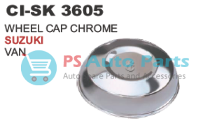 WHEEL CAP CHROME SUZUKI VAN ST 90 ETC