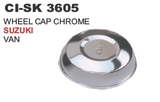 WHEEL CAP CHROME SUZUKI VAN ST 90 ETC