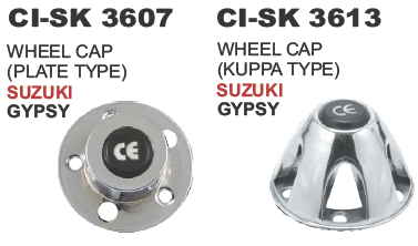 WHEEL CAP (PLASTIC TYPE ) SUZUKI GYPSY