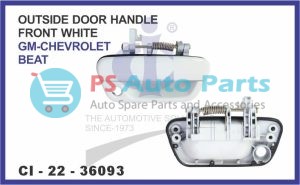 OUTER HANDLE BEAT FRONT WHITE