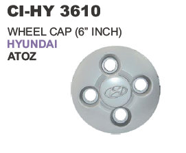 "WHEEL CAP (6"" INCH) HYUNDAI ATOZ"