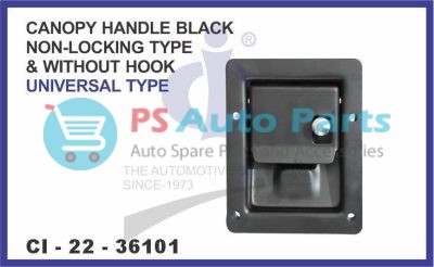 CANOPY HANDLE BLACK NON-LOCKING TYPE & WITHOUT HOOK UNIVERSAL