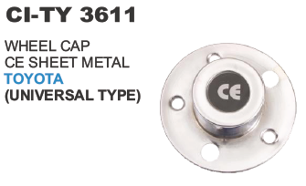 WHEEL CAP CE SHEET METAL TOYOTA (UNIVERSAL TYPE)