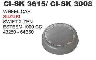 WHEEL CAP SUZUKI SWIFT & ZEN ESTEEM
