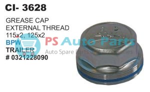 GREASE CAP (INTERL THRED)BPW TRAILER