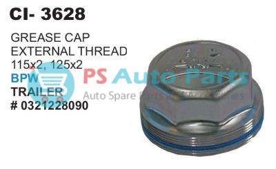 GREASE CAP (INTERL THRED)BPW TRAILER