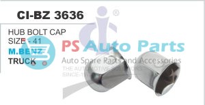 "HUB BOLT CAP SIZE -41 MBENZ TRUCK SUITABLE FOR INDIAN TRUCK BHARAT BENZ, VOLVO"