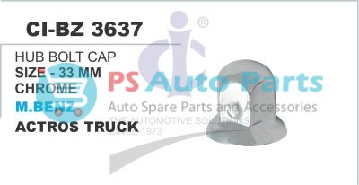HUB BOLT CAP SIZE 33MM MBENZ ACTROS TRUCK