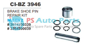 3946.png BRAKE SHOE PIN REPAIR KIT M.BENZ