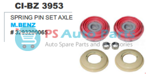 SPRING PIN SET AXLE M.BENZ
