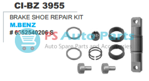BRAKE SHOE REPAIR KIT M.BENZ