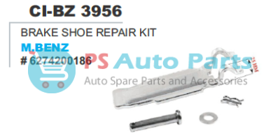 3956.png BRAKE SHOE REPAIR KIT M.BENZ