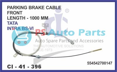 396.jpeg PARKING BRAKE CABLE (1000 MM) TATA INTRA BS6 FRONT