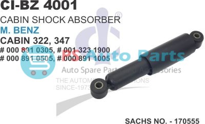 CABIN SHOCK ABSORBER MBENZ