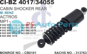 CABIN SHOCKER MBENZ ACTROS (CI-34055)