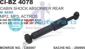 CABIN SHOCK ABSORBER MBENZ ACTROS