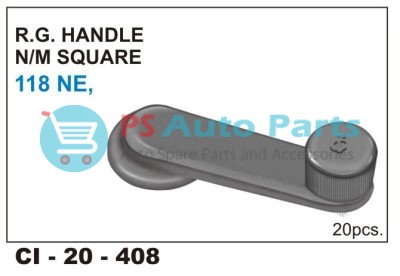 RG HANDLE 118NE N/M SQUARE