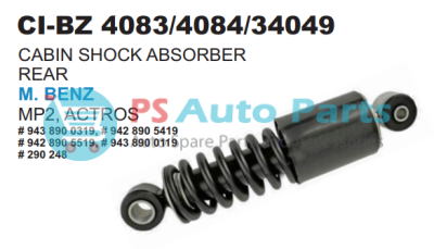 CABIN SHOCK ABSORBER MBENZ ACTROS