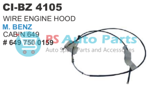 WIRE ENGINE HOOD M BENZ TRUCK
