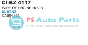 WIRE OF ENGINE HOOD M.BENZ