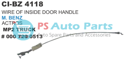 WIRE OF INSIDE DOOR HANDLE BENZ ACTROS MP2 TRK