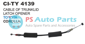 CABLE OF TRUNKLID LATCH OPENER TOYOTA COROLLA