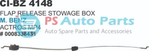 FLAP RELEASE STOWAGE BOX M BENZ ACTROS MP4