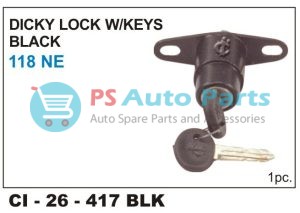 DICKY LOCK W/KEY 118NE (DISCON)