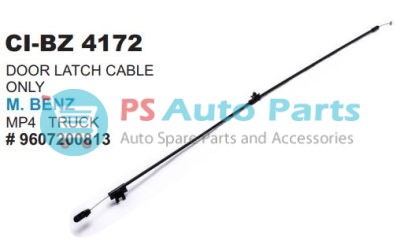 DOOR LATCH CABLE ONLY M. BENZ MP4 TRUCK