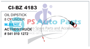 OIL DIPSTICK 8 CYLINDER MBENZ ACTROS TRUCK
