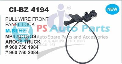 PULL WIRE FRONT PANEL LOCK MBENZ