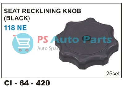 SEAT RECK. KNOB 118NE
